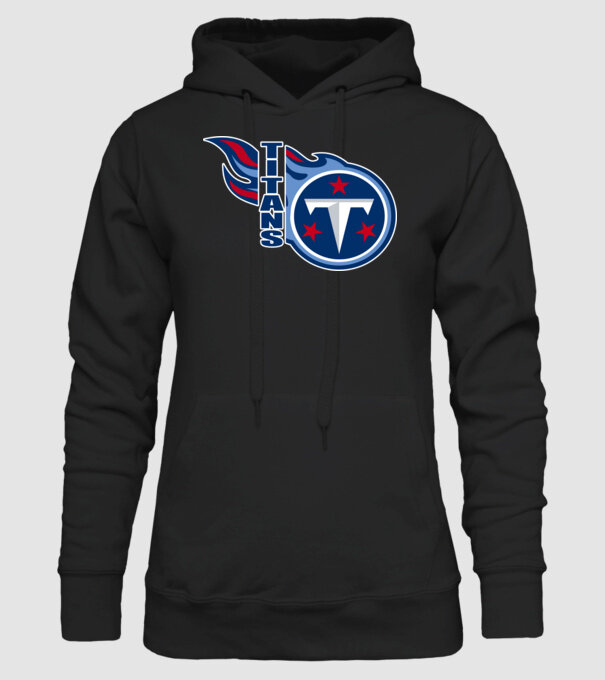 Titans 1 minta fekete pólón