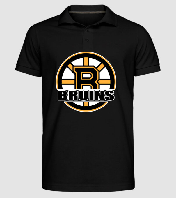 Boston Bruins minta fekete pólón