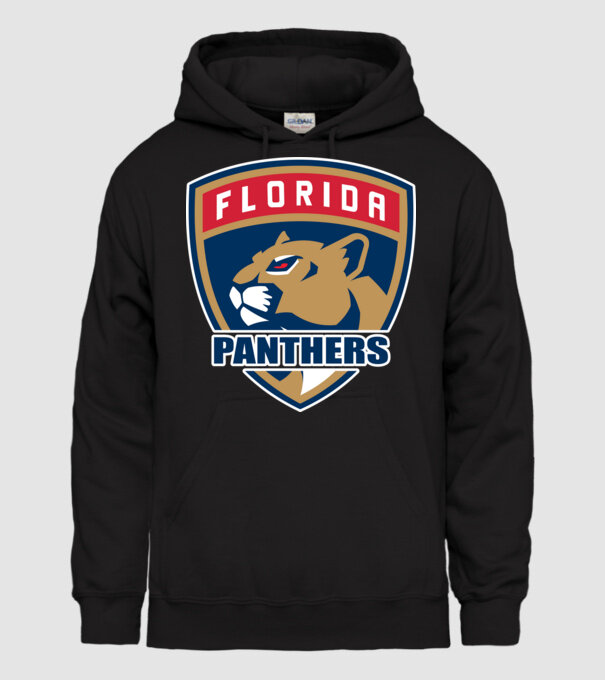 Panthers 1 minta fekete pólón