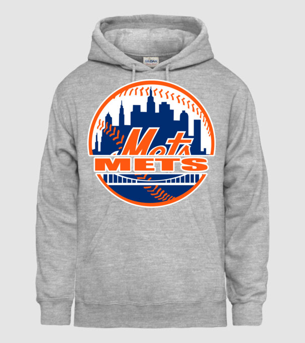 New York Mets minta szürke pólón