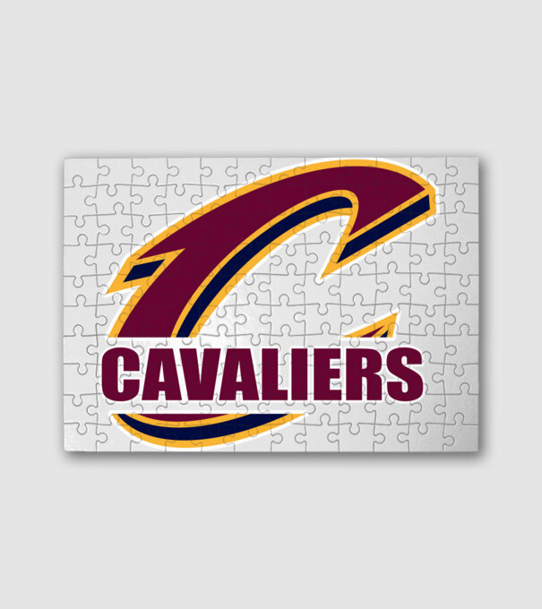Cavaliers 1 minta fehér pólón