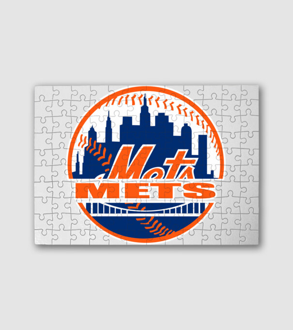 New York Mets minta fehér pólón