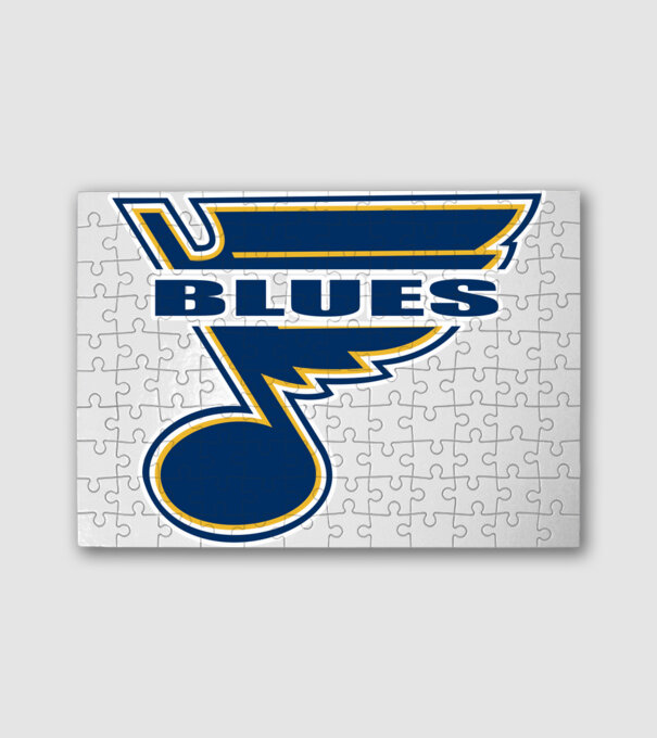St. Louis Blues 1 minta fehér pólón