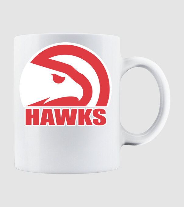 Hawks 1 minta fehér pólón