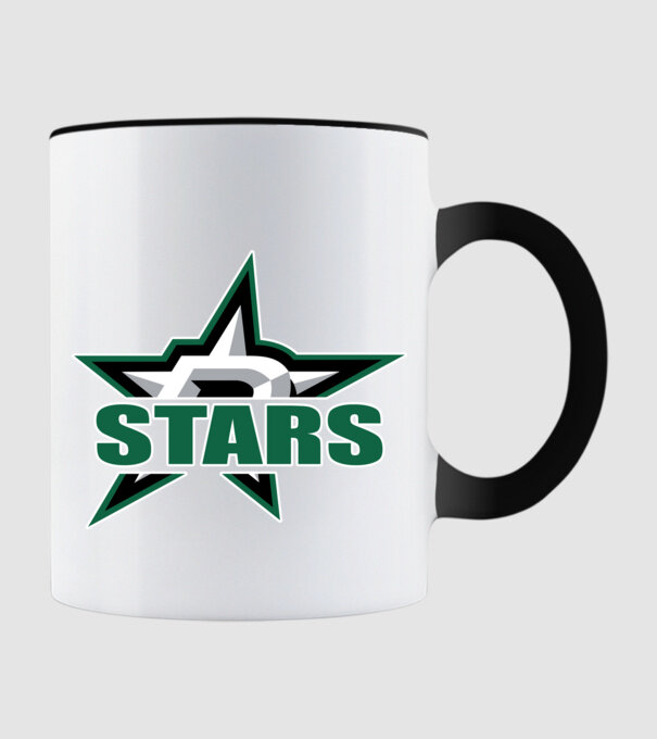 Stars 1 minta fekete pólón