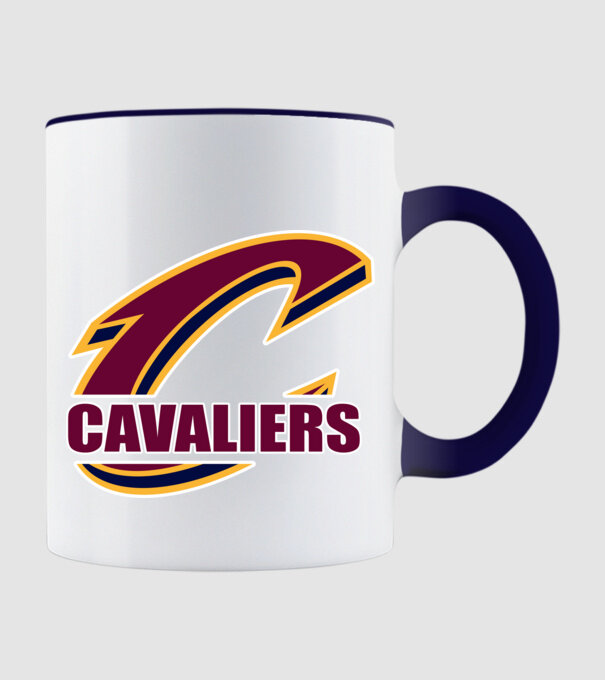 Cavaliers 1 minta sötétkék pólón