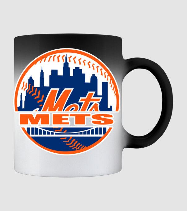 New York Mets minta fekete pólón