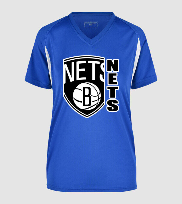 Brooklyn Nets minta királykék pólón