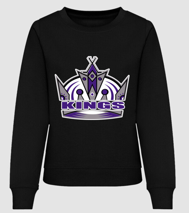 Kings 1 minta fekete pólón