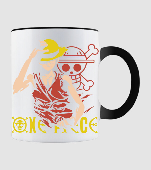 one_piece_0000 minta fekete pólón