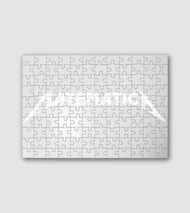 matematica minta fehér pólón