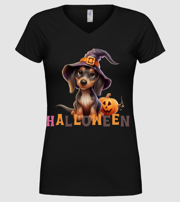 Tacsoween minta fekete pólón
