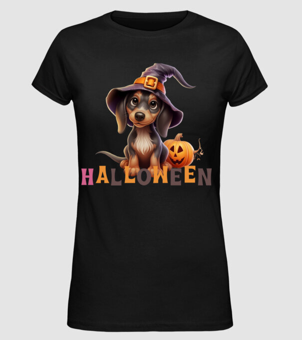 Tacsoween minta fekete pólón
