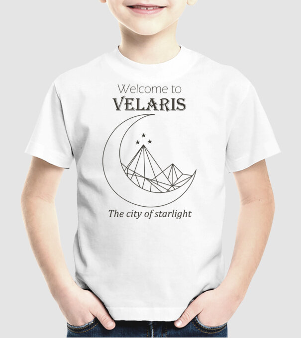 Velaris minta fehér pólón
