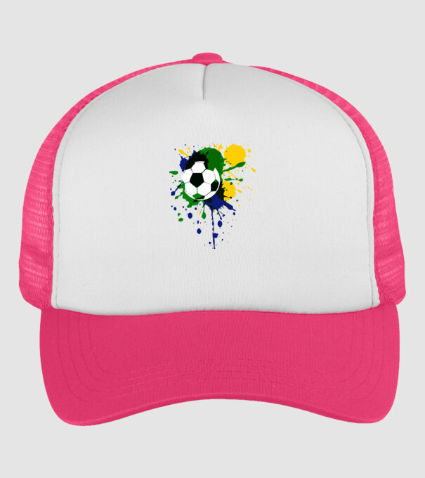 Focilabda minta neonpink pólón