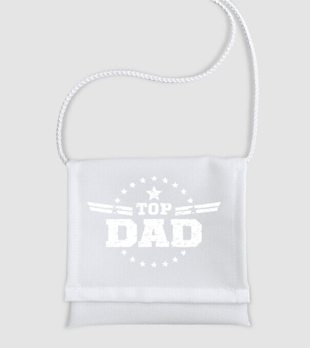 Top Dad minta fehér pólón