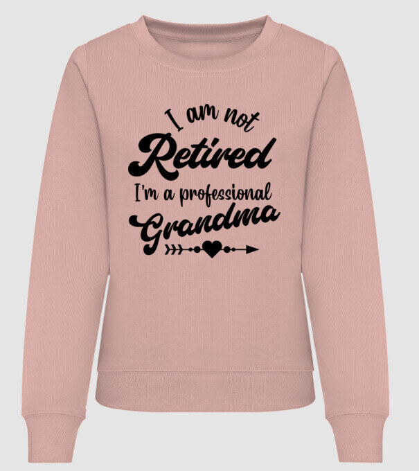 Professional Grandma minta dusty pink pólón