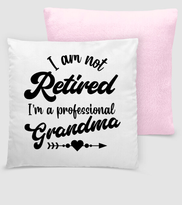 Professional Grandma minta világos rózsaszín pólón