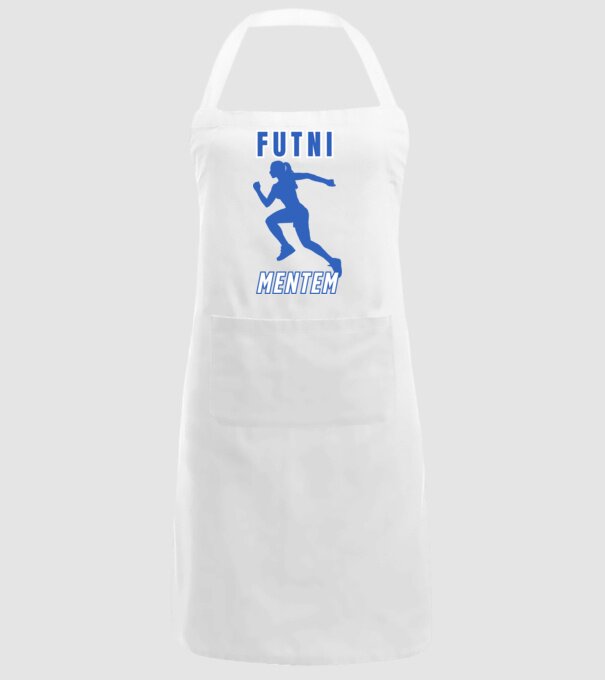 Futni mentem, futó minta nőknek minta fehér pólón