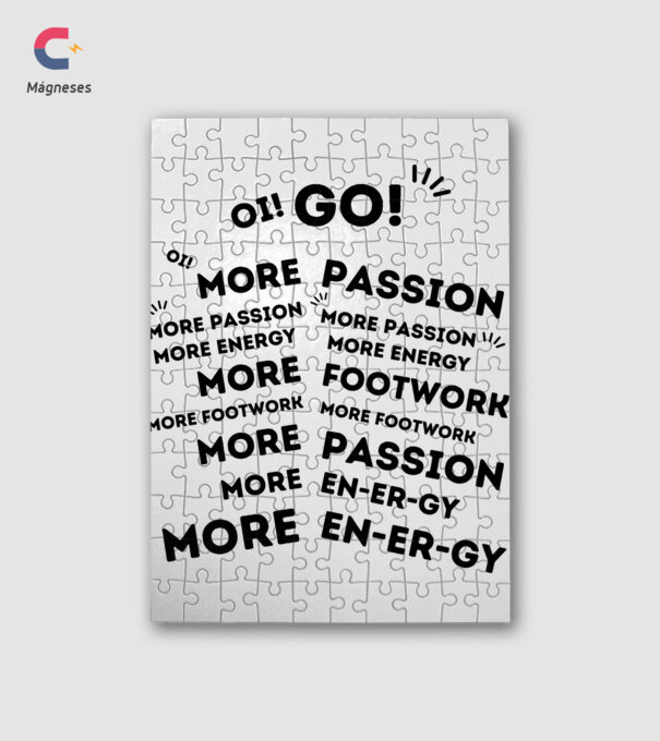 More Passion, More Energy, More footwork Tiktok minta fehér pólón