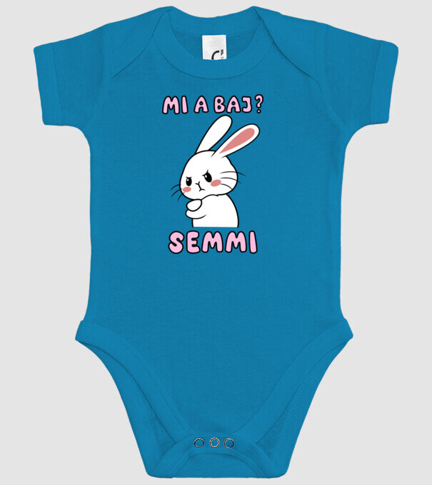 Minden oké, semmi baj! minta türkiz pólón