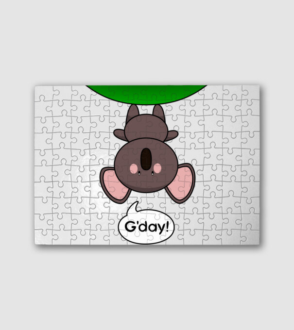 G'day - Aranyos Koala Ausztráliából minta fehér pólón