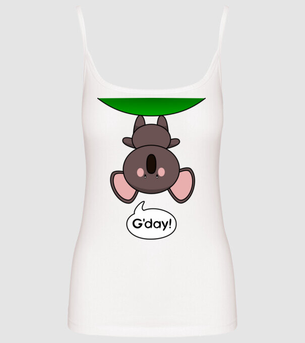 G'day - Aranyos Koala Ausztráliából minta fehér pólón