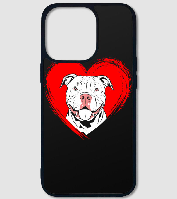 Mr PitBull Lover minta fekete pólón