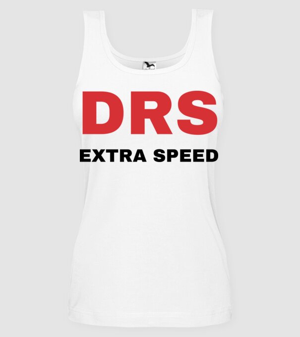 DRS Extra Speed minta fehér pólón