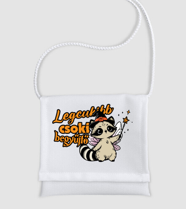 Legcukibb csokigyűjtő halloween pólóminta minta fehér pólón