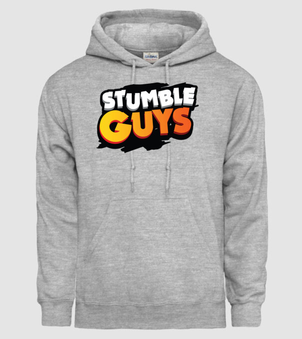 Stumble guys minta szürke pólón