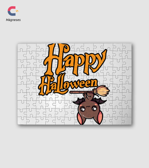 Happy Halloween - pólóminta minta fehér pólón