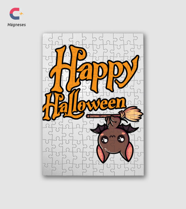 Happy Halloween - pólóminta minta fehér pólón