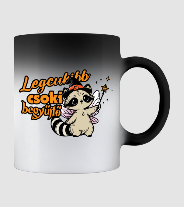 Legcukibb csokigyűjtő halloween pólóminta minta fekete pólón