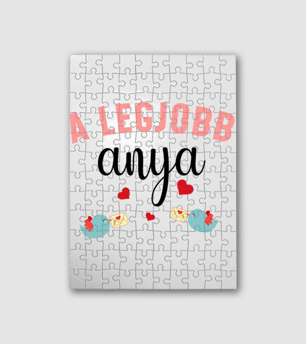 Legjobb anya minta fehér pólón