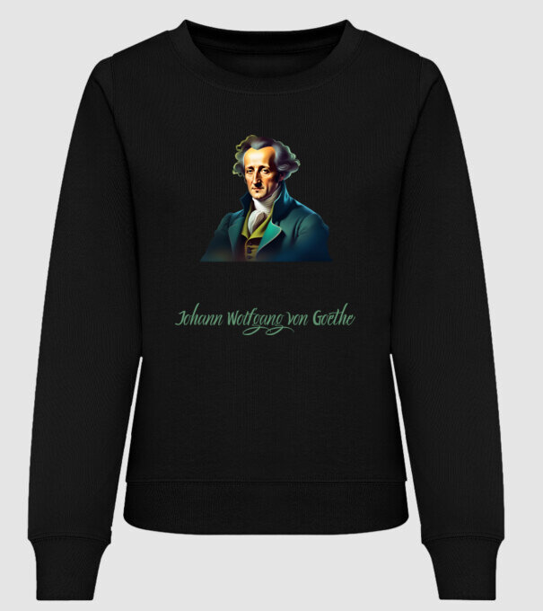 Johann Wolfgang von Goethe minta fekete pólón