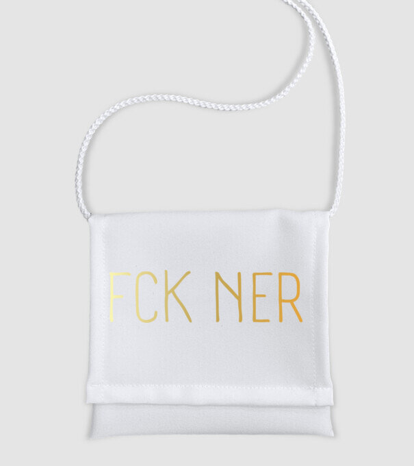 fck ner minta fehér pólón