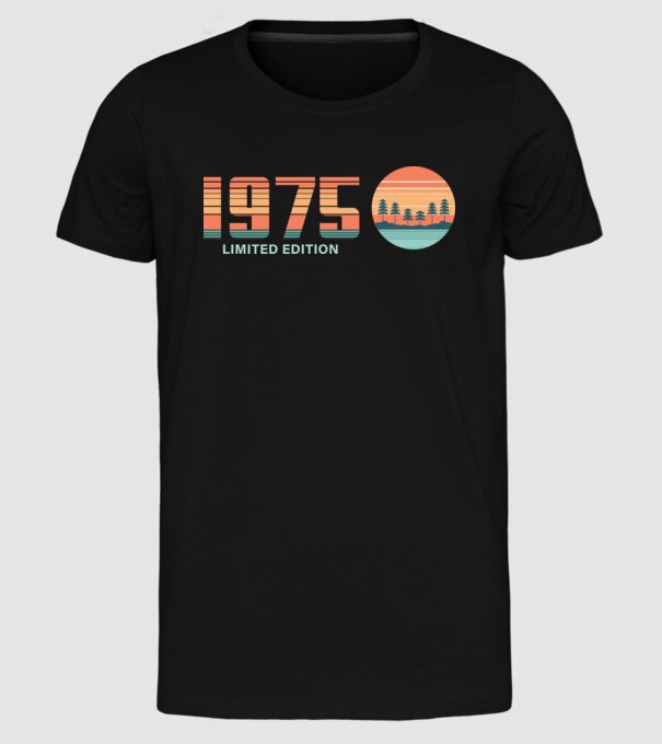 1975 - limited edition 2 minta fekete pólón