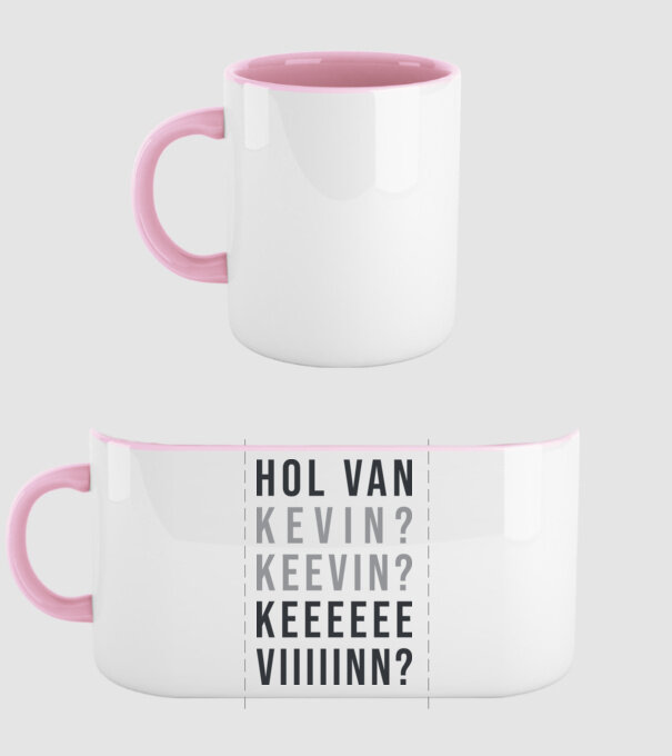 Hol van Kevin? minta világos rózsaszín pólón