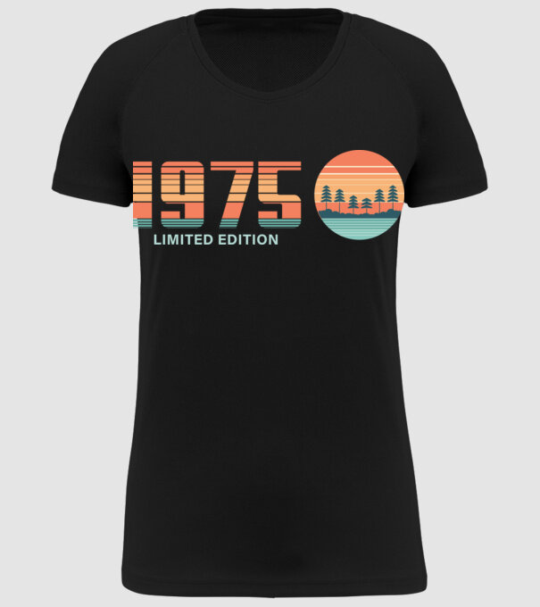 1975 - limited edition 2 minta fekete pólón