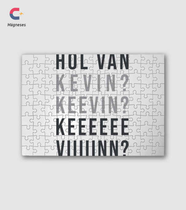 Hol van Kevin? minta fehér pólón