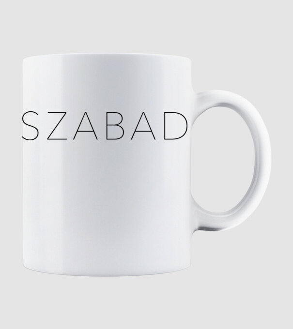 Szabad minta fehér pólón