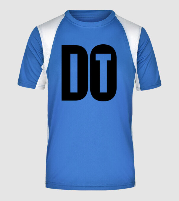 Do it - Tedd minta királykék pólón