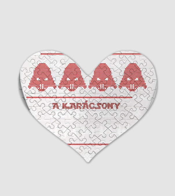 Star wars csúnya pulsi karácsony minta fehér pólón