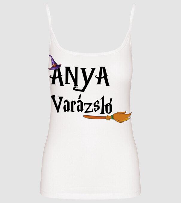 Harry Potter Anya Varázsló minta fehér pólón