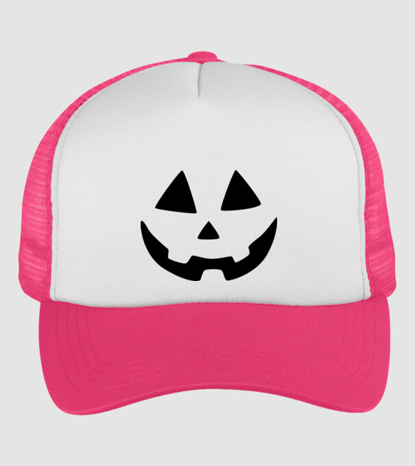 Halloween minta neonpink pólón