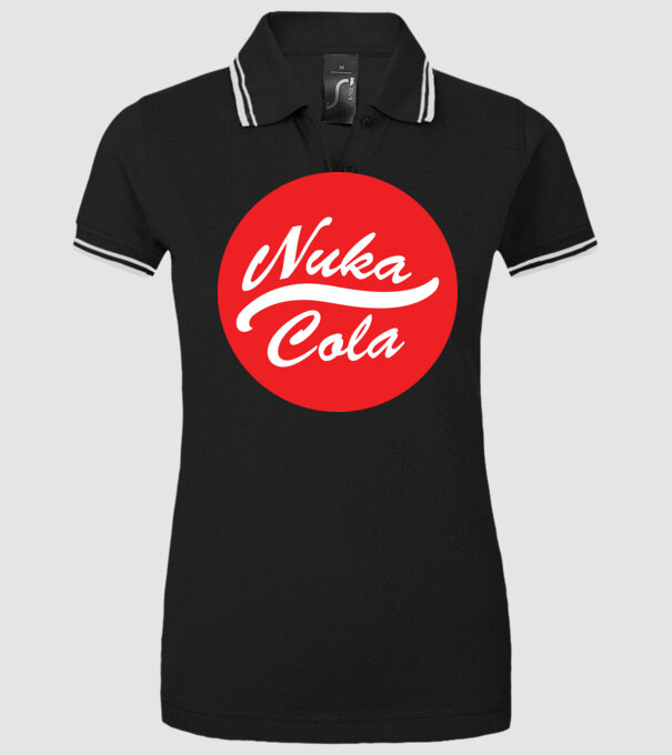 Fallout Nuka Cola minta fekete pólón