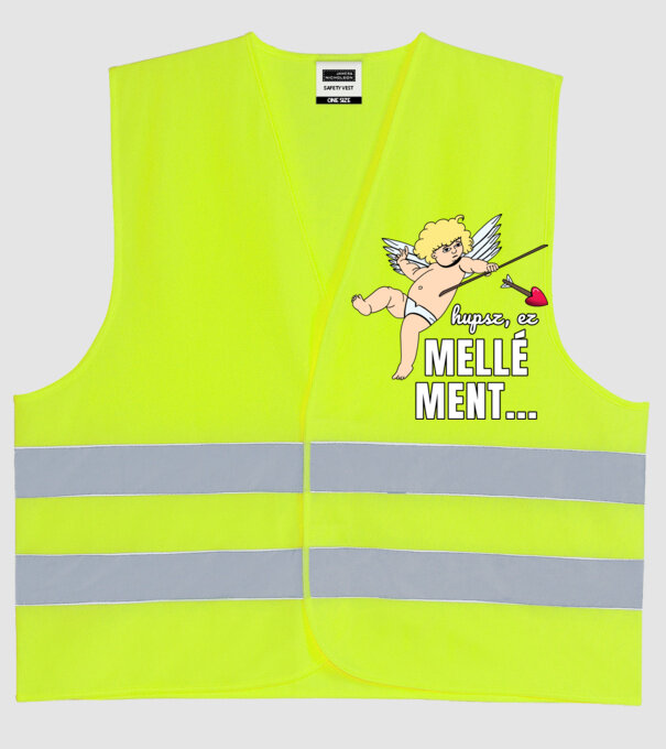 Hupsz, ez mellé ment... minta neonsárga pólón