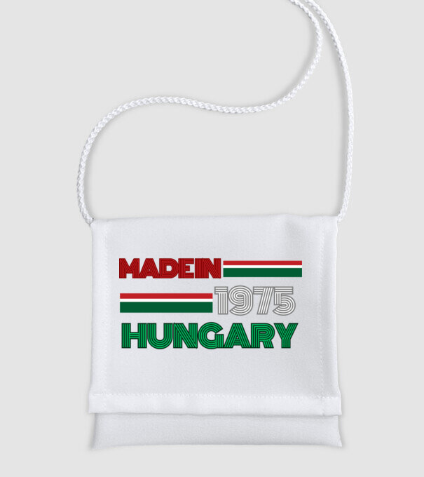 Szülinap retro 75 zöld  minta fehér pólón