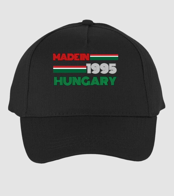 Szülinap retro 1995 minta fekete pólón